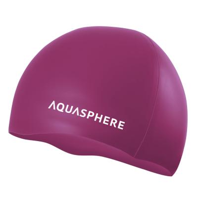 Mũ bơi Aqua Sphere Plain Swim Dark Pink