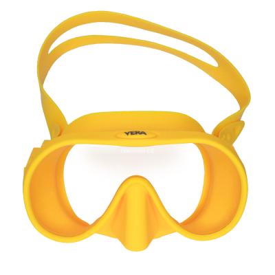 Kính lặn biển PSI Vera Frameless All Yellow
